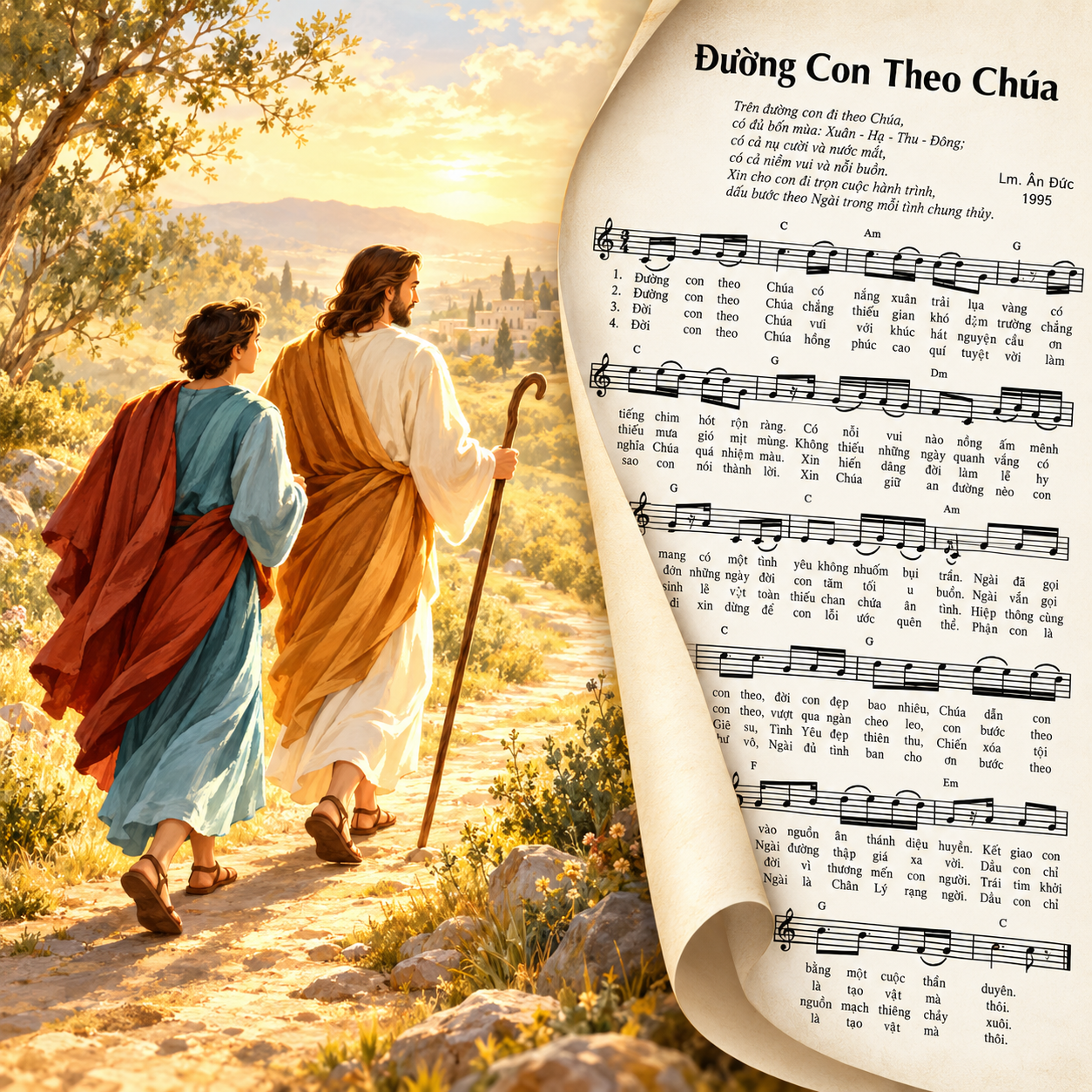 ĐƯỜNG CON THEO CHÚA || Sáng tác: Lm. Ân Đức